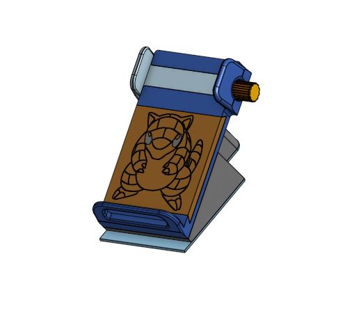 Modélisation support téléphone